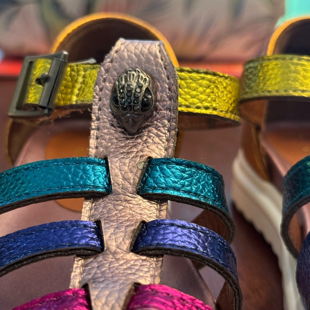 Kurt Geiger Kids Multicolor Sandals - Picture 2 of 5
